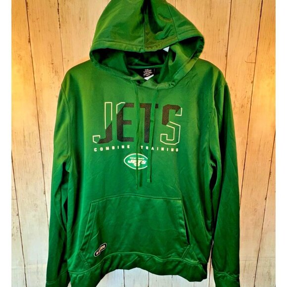 New York Jets Nike NFL Combine Hoodie Performance Team Issued Mens Large - Picture 1 of 9